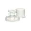 GU24 Base Squat keyless fluorescent ceiling fixture w/ twist-on Lexan lens (Pack of 4)