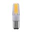 4 Watt LED Bulb - 5000K - Clear - Double Contact Bayonet base - 120-130 Volt (3 Pack)