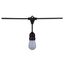 24Ft 12-S14 Lamp LED String Light Starfish IOT Tunable White