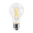 8 Watt - A19 LED Bulb - Clear - 3000K - Medium base - 120 Volt (6 Pack)