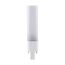 5.5 Watt LED PL 2-PIN Dual Mode Bulb - 3500K - 500 Lumens - GX23 base - 50000 Average rated hours - 120 deg. Beam Angle - Type A/B Ballast Dependent or Ballast Bypass - 120-277 Volt (3 Pack)