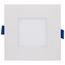 9 Watt LED Direct Wire Low Profile Downlight 4 Inch Square Starfish IOT Tunable White and RGB 120 Volt 90 CRI White Finish (Pack of 2)
