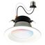 10.5 Watt LED Retrofit Downlight 4 Inch Round Starfish IOT RGB & Tunable White 120 Volt 90 CRI White Finish (Pack of 2)
