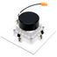 10.5 Watt LED Retrofit Downlight 4 Inch Square Starfish IOT RGB & Tunable White 120 Volt 90 CRI White Finish (Pack of 2)