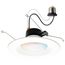 13 Watt LED Retrofit Downlight 5-6 Inch Round Starfish IOT RGB & Tunable White 120 Volt 90 CRI White Finish (Pack of 2)