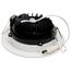 12 Watt LED Direct Wire Downlight Gimbaled 4" CCT Selectable Round Remote Driver White Finish 850 Lumens 120 Volt (Pack of 2)