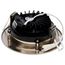 12 Watt LED Direct Wire Downlight Gimbaled 4" CCT Selectable Round Remote Driver Brushed Nickel Finish 850 Lumens 120 Volt
