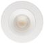 12 Watt LED Direct Wire Downlight Gimbaled 3.5" CCT Selectable Round Remote Driver White Finish 840 Lumens 120 Volt