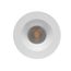 12 watt LED Direct Wire Downlight 3.5" 3000K 120 volt Dimmable Round Remote Driver White