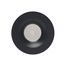 12 watt LED Direct Wire Downlight 3.5" 3000K 120 volt Dimmable Round Remote Driver Black