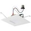 9 Watt LED Downlight Retrofit 5-6 Inches CCT Selectable Square White Finish 120 Volt (Pack of 3)