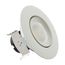 7.5 Watt LED Directional Retrofit Downlight Gimbaled 4" Adjustable Color Temperature 60 deg. Beam Angle 120 Volt (Pack of 2)