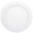 12 Watt LED Direct Wire Downlight Edge-lit 6" CCT Selectable 120 volt Dimmable Round Remote Driver (Pack of 2)
