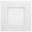 10 Watt LED Direct Wire Downlight Edge-lit 4" CCT Selectable 120 volt Dimmable Square Remote Driver