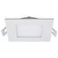 10 Watt LED Direct Wire Downlight Edge-lit 4" CCT Selectable 120 volt Dimmable Square Remote Driver
