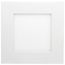 12 Watt LED Direct Wire Downlight Edge-lit 6" CCT Selectable 120 volt Dimmable Square Remote Driver (Pack of 2)