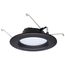 9 Watt LED Downlight Retrofit 5-6" CCT Selectable 120 Volts Bronze Finish (Pack of 2)