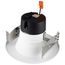 7 Watt 4" Deep Baffle CCT-Selectable Recessed LED Downlight