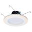 5-6" CCT Selectable Integrated LED Recessed Downlight w/ Night Light Feature (Pack of 2)