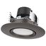 7.5 Watt LED Retrofit Downlight Gimbaled 120 Volt CCT Selectable Bronze Finish