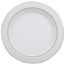 10 Watt LED Fire Rated 4 Inch Direct Wire Downlight Round Shape White Finish CCT Selectable 120 Volts Dimmable Remote Driver