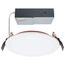13 Watt LED Fire Rated 6 Inch Direct Wire Downlight Round Shape White Finish CCT Selectable 120 Volts Dimmable