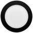 12 Watt LED Direct Wire Downlight Edge-lit 6" CCT Selectable 120 volt Dimmable Round Remote Driver Black Finish, S11875R1
