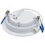 11 Watt 4" Directional Low-Profile Downlight CCT Selectable 120 Volt White Finish