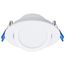 11 Watt 4" Directional Low-Profile Downlight CCT Selectable 120 Volt White Finish