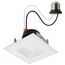 Field Selectable LED Downlight Retrofit Deep Baffle 5.8/7/9.5 Watts 27K/30K/35K/40K/50K CCT 4" Square Shape White Finish 120 Volts (Pack of 2)