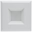 Field Selectable LED Downlight Retrofit Deep Baffle 5.8/7/9.5 Watts 27K/30K/35K/40K/50K CCT 4" Square Shape White Finish 120 Volts (Pack of 2)