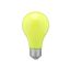 8 Watt A19 LED Bulb - Ceramic Yellow - Medium base - 360 deg. Beam Angle - 120 Volt (8 Pack)