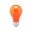 8 Watt A19 LED Bulb - Ceramic Orange - Medium base - 360 deg. Beam Angle - 120 Volt (8 Pack)