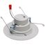 LED Retrofit Downlight 7/10/13 Wattage Selectable CCT and Lumens Selectable 120 Volt ColorQuick and PowerQuick Technology Round White Finish (Pack of 3)