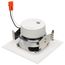 LED Retrofit Downlight 5.5/6.5/8 Wattage Selectable CCT and Lumens Selectable 120 Volt ColorQuick and PowerQuick Technology Square White Finish (Pack of 2)