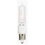 75 Watt Halogen Bulb T4 - Frosted - 2000 Average rated hours - 1125 Lumens - Mini Candelabra base - 120 Volt (6 Pack)