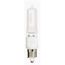 100 Watt Halogen Bulb T4 - Frosted - 2000 Average rated hours - 1530 Lumens - Mini Candelabra base - 120 Volt (6 Pack)