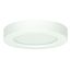 10.5 watt 5.5" Flush Mount LED Fixture 5000K Round Shape White Finish 120 volts