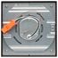 10.5 watt 5.5" Flush Mount LED Fixture 3000K Square Shape Bronze Finish 120 volts