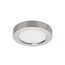 10.5 watt 5.5" Flush Mount LED Fixture 3000K Round Shape Polished Chrome Finish 120 volts