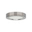 10.5 watt 5.5" Flush Mount LED Fixture 3000K Round Shape Polished Chrome Finish 120 volts