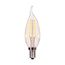 2.5 Watt CA10 LED Bulb - Clear - Candelabra base - 2700K - 120 Volt (6 Pack)