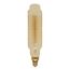 60 Watt T24 Incandescent Vintage Style Bulb - Amber - 2000 Average rated hours - Medium Base - 120 Volt (2 Pack)