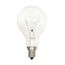40 Watt A15 Incandescent - Clear - Appliance Lamp - 1000 Average rated hours - 420 Lumens - Candelabra base - 120 Volt (20 Pack)