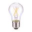 5 Watt A15 LED Bulb - Clear - Medium base - 2700K - 120 Volt (8 Pack)
