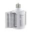 80 Watt LED Hi-lumen shoe box style lamp for commercial fixture applications - 5000K - Mogul Extended - Type B Ballast Bypass -100-277 Volt