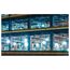 50 Watt LED High-Lumen Industrial / Commercial String Light 5 Inter-Connected Lamps 5000K Integrated Cord / Plug 120 Volt