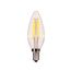 4.5 Watt B11 LED Bulb - Clear - Candelabra base - 2700K - 350 Lumens - 120 Volt (5 Pack)