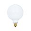 40 Watt G40 Incandescent Bulb - Gloss White - 4000 Average rated hours - 280 Lumens - Medium base - 120 Volt (8 Pack)