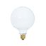 60 Watt G40 Incandescent Bulb - Gloss White - 4000 Average rated hours - 550 Lumens - Medium base - 120 Volt (8 Pack)